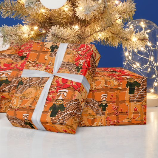 Assyrische Geschenkpapier (Feiertage)