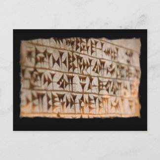 assyrische Postkarte