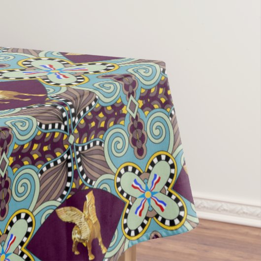 assyrische Tablettenkern aus eigener Baumwolle, 60 Tischdecke (Beispiel)