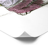 Assyrischer Hohepriester und König Poster (Ecke)