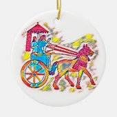 Assyrischer König Keramik Ornament (Vorne)