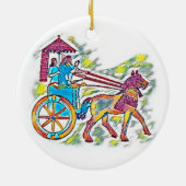 Assyrischer König Keramik Ornament (Hinten)