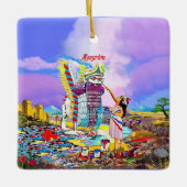 Assyrisches Neujahr Keramikornament (Vorderseite)