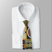 assyrisches Retro-Muster Krawatte (Gebunden)