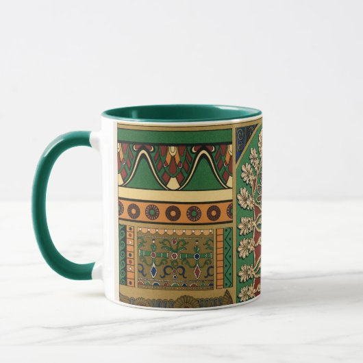 Assyrisches Vintages Muster Tasse (Links)