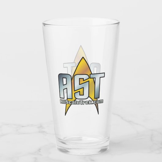 AST Bierglas Glas (Vorderseite)