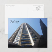 Ast Square Sydney Postkarte (Vorne/Hinten)