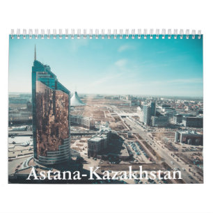 Astana-Kasachstan-Kalender Kalender