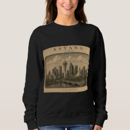 Astana | Vintage Travel City Design Sweatshirt