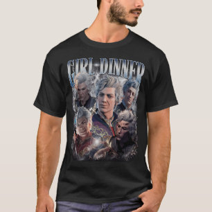 Astarion Baldurs Gate 3 Girl Dinner Vintag T-Shirt