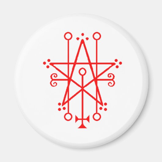 Astaroth Demon Sigil Gothic Magnet (Vorne)