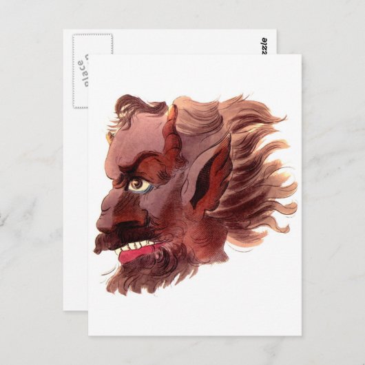Astaroth Postkarte (Vorne/Hinten)