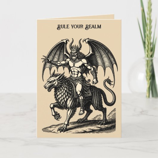 Astaroth’s Quiet Dominion Karte (Vorderseite)