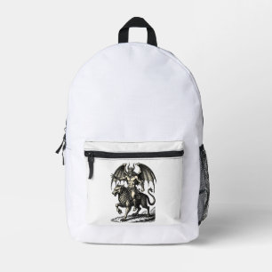 Astaroths Stille Herrschaft Bedruckter Rucksack