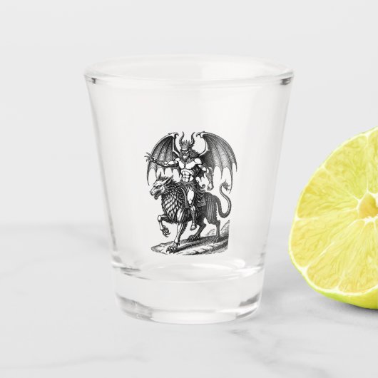 Astaroths Stille Herrschaft Schnapsglas (Vorderseite)