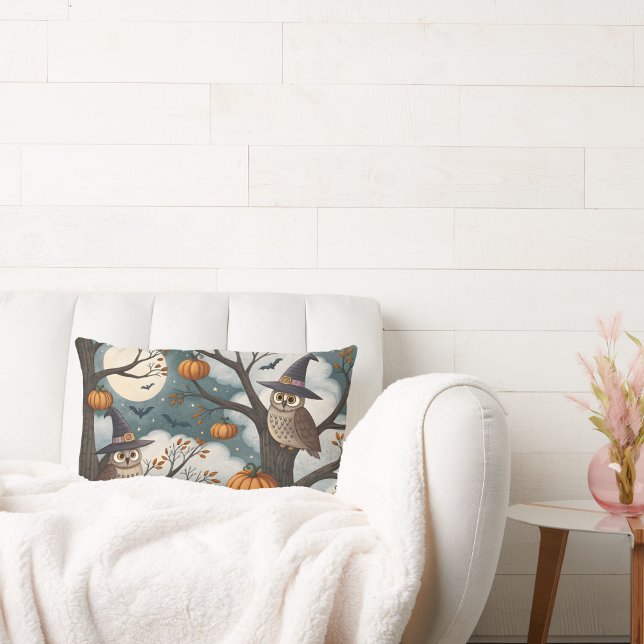 Äste mit Hexenhut auf den Ästen Lendenkissen (Von Creator hochgeladen)