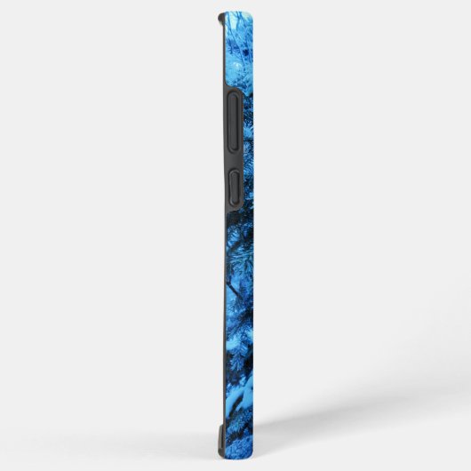 Äste mit Schnee und Frost bedeckt Samsung Galaxy Hülle (Rechte Seite)