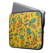 Äste, nahtlose Natur. Laptopschutzhülle (Vorderseite Links)