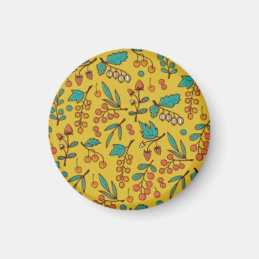 Äste, nahtlose Natur. Magnet (Vorne)