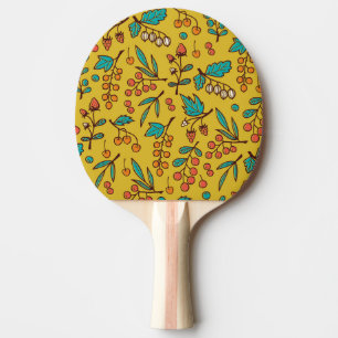 Äste, nahtlose Natur. Tischtennis Schläger