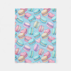 Astel Macaron Kleine Fleece-Decke Fleecedecke