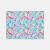 astel Macaron Small Fleece Blanket (Vorderseite (Horizontal))