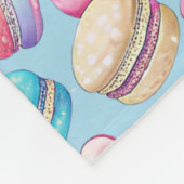 astel Macaron Small Fleece Blanket (Ecke)