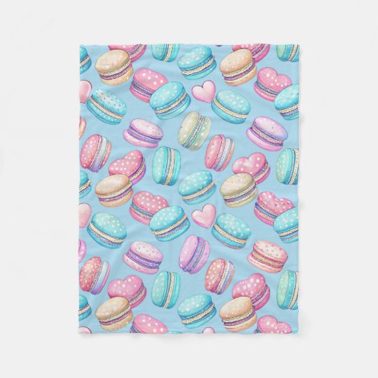 astel Macaron Small Fleece Blanket (Vorderseite)