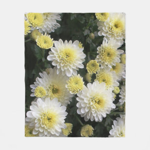Aster-Blumen-Fleece-Decke Fleecedecke