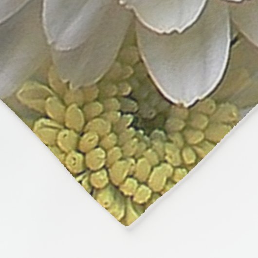 Aster-Blumen-Fleece-Decke Fleecedecke (Ecke)