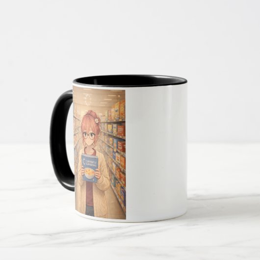 Aster™ Currently Buffering Coffee Mug Cute Aesthet Tasse (Vorderseite Links)