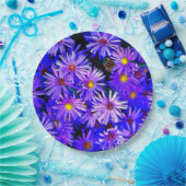 Aster Garden in Full Bloom Pappteller (Party)