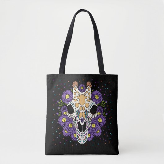 Aster & Giraffe Skull vom September Tasche (Vorderseite)