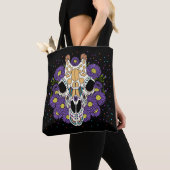 Aster & Giraffe Skull vom September Tasche (Von Nahem)