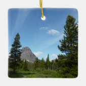 Aster Park Trail am Glacier Nationalpark Keramikornament (Vorderseite)