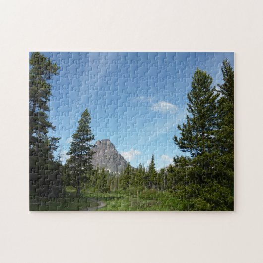 Aster Park Trail am Glacier Nationalpark Puzzle (Horizontal)
