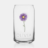 ASTER September Birth Blume Individuelle Name