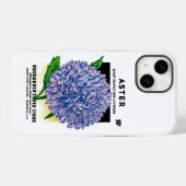 Aster Vintage Samenpacket Hülle Case-Mate iPhone H (Rückseite (Horizontal))