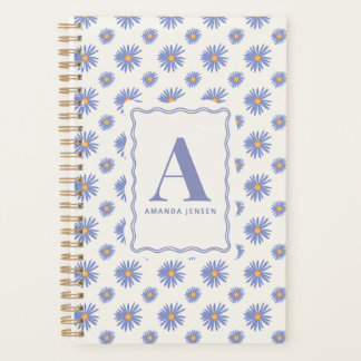 Aster Wildblumen Florale Personalisierte Planer