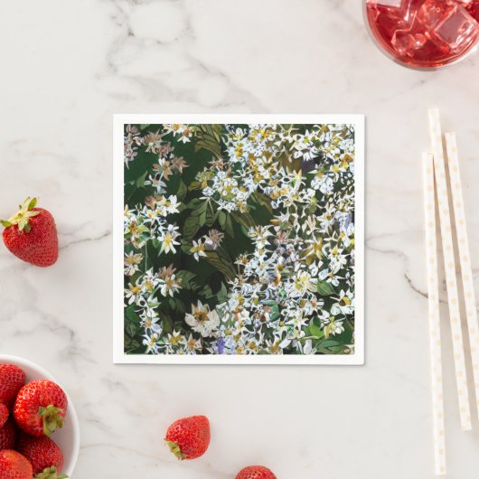 ASTERBLUMEN SERVIETTE (Beispiel)