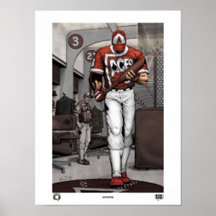 Asterisk (1 Bild 1000 Wörter) drucken Poster