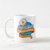Asterisk 25 Millionen Downloads Tasse (Links)