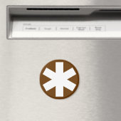 Asterisk - Brown Magnet (In Situ (Geschirrspüler))