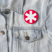 Asterisk - Crimson Red Button (Beispiel)