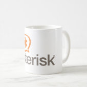 Asterisk-Logo-Tasse Kaffeetasse (VorderseiteRechts)