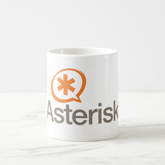 Asterisk-Logo-Tasse Kaffeetasse (Mittel)