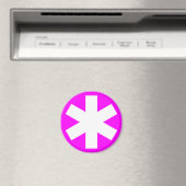 Asterisk - Magenta Magnet (In Situ (Geschirrspüler))