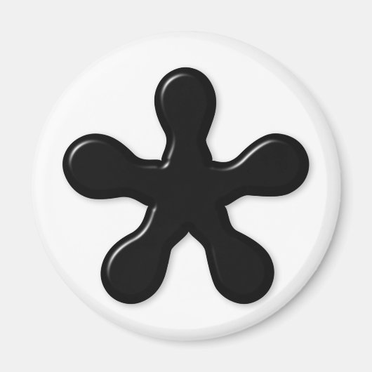 Asterisk Magnet (Vorne)