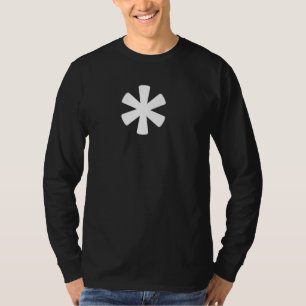 Asterisk Monogram Alphabet Punctutuation Group T-Shirt