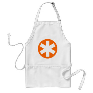 Asterisk - Orange Schürze